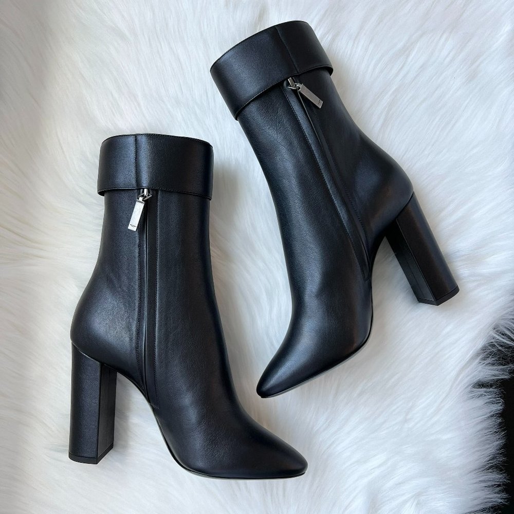 Saint Laurent Women's Black Joplin 105 Buckle B Baby Horse Size 39 - Picture 8 of 16